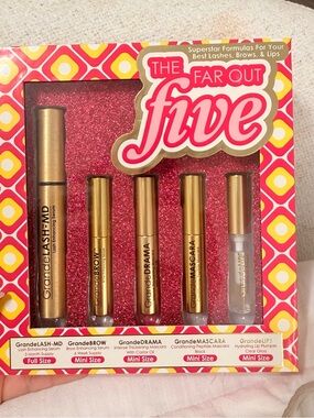 Grane The Far Out Five Mini Set - Gold & Clear Tubes